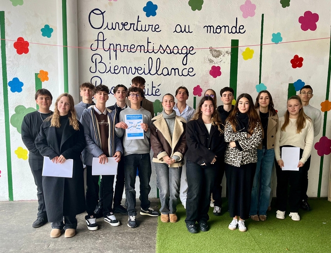 Sourires partagés equipe